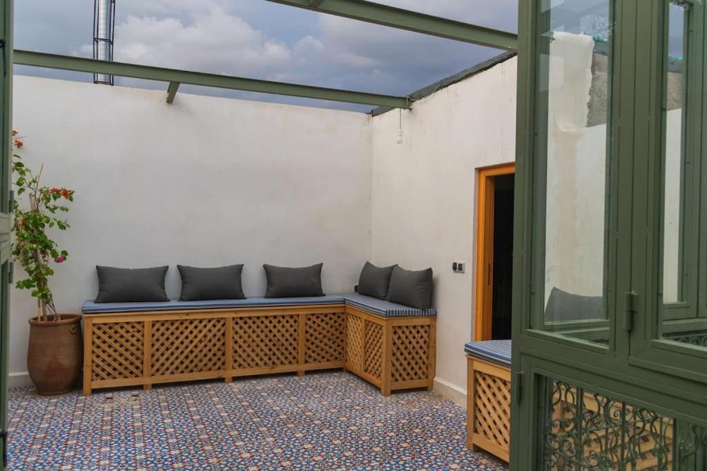 Villa Riad Pistache 135M2 In Der Medina Mit Terrasse à Marrakesh Extérieur photo